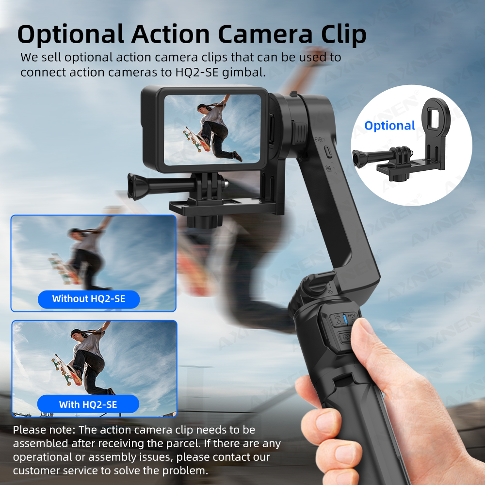 AXNEN HQ2-SE Smartphone Gimbal - Drone Gimbal For Gopro recensie en prijs