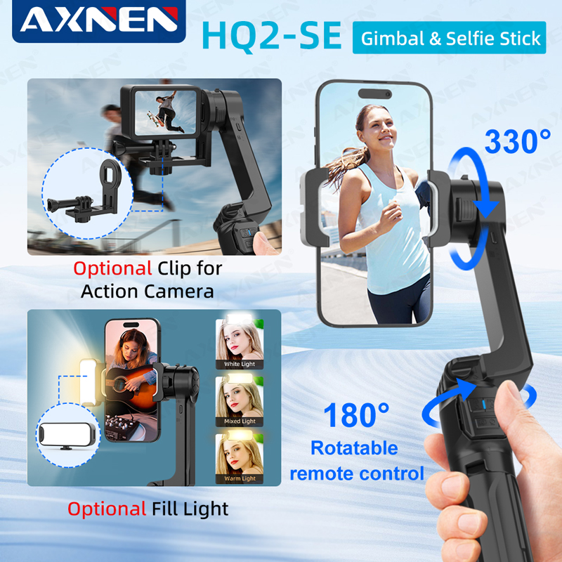 AXNEN HQ2-SE Mobile Phone Stab - Drone Gimbal For Gopro recensie en prijs