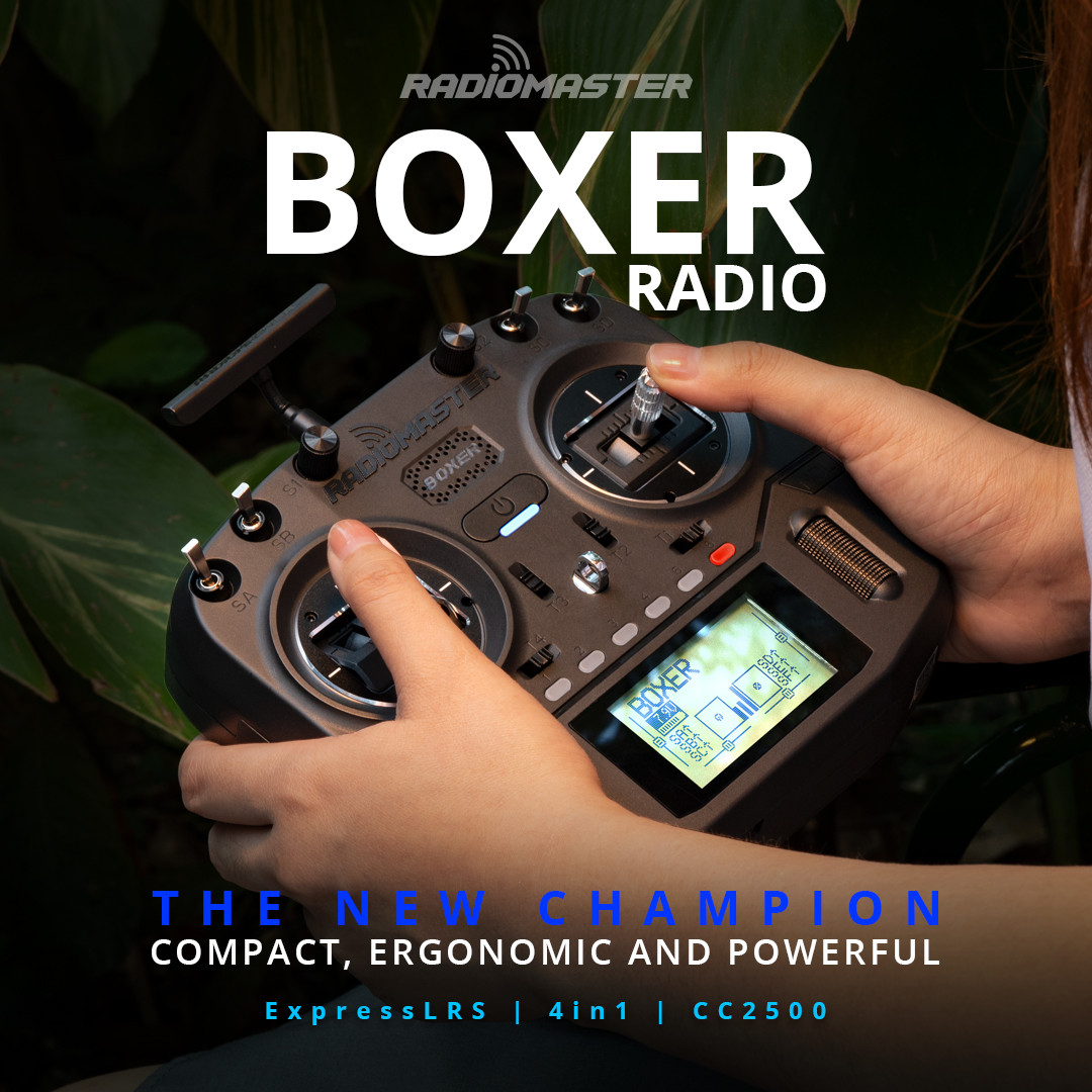 RadioMaster Boxer  2.4G 16ch H - Drone Gimbal Controller recensie en prijs