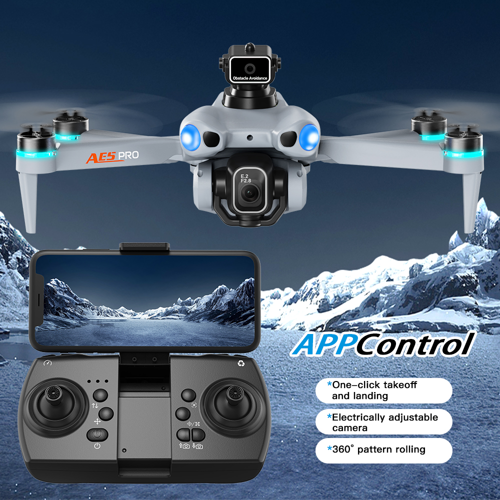2026 New AE5 Pro Drone 8K HD 4 - Drone Gimbal Mount recensie en prijs