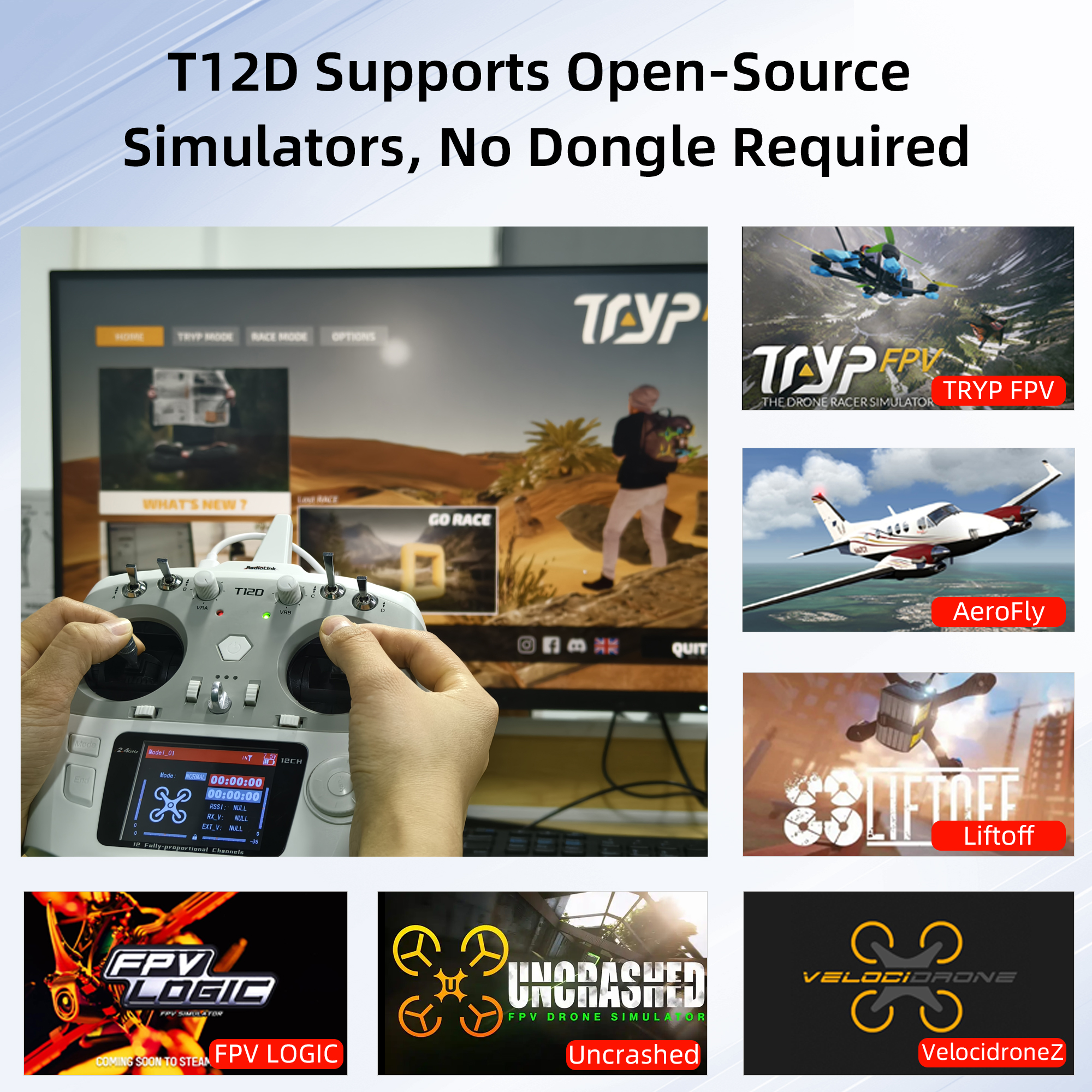 Radiolink T12D ELRS 12 Channel - Drone Gimbal Controller recensie en prijs