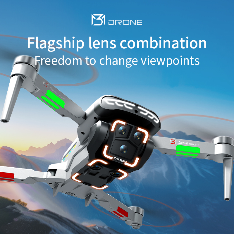 M3 Professional Drone 4K HD Ae - Drone Gimbal Brushless recensie en prijs