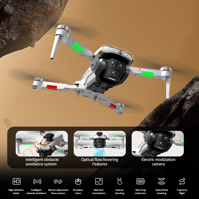 M3 Professional Drone 4K HD Ae - Drone Gimbal Brushless recensie en prijs