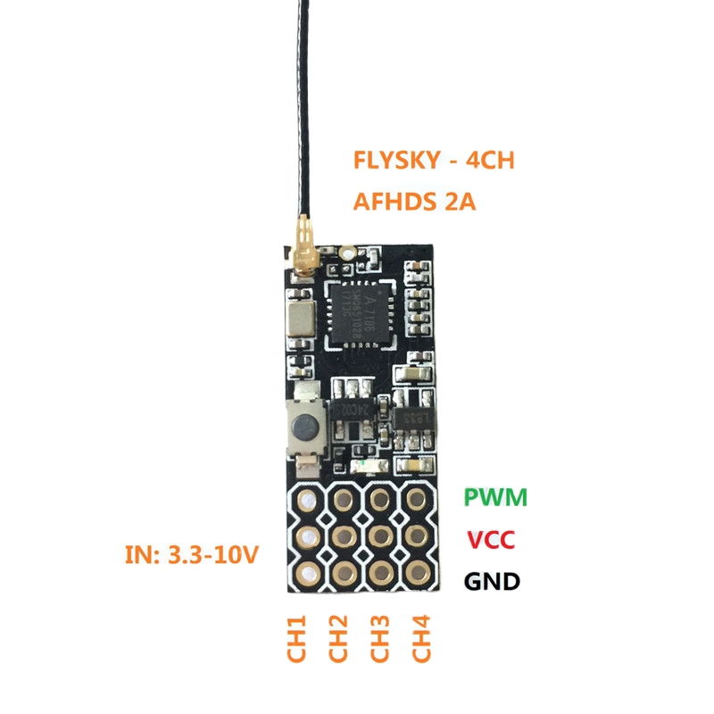 Flysky FS2A Mini Receiver 4CH  - Drone Gimbal Controller recensie en prijs