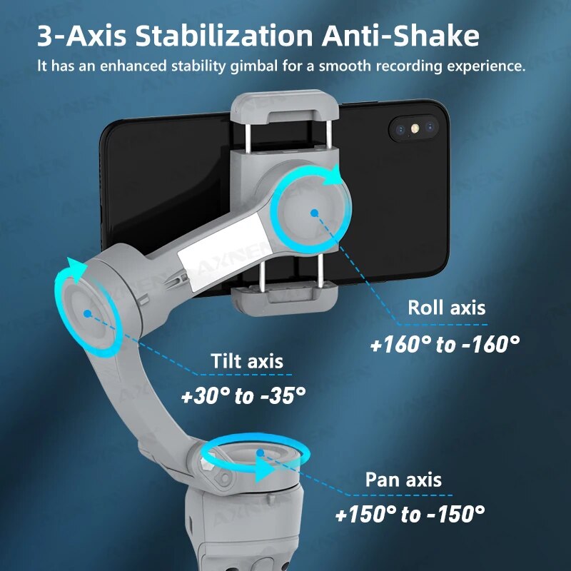 HQ6 3-Axis Gimbal Handheld Sta - Drone Gimbal For Gopro recensie en prijs
