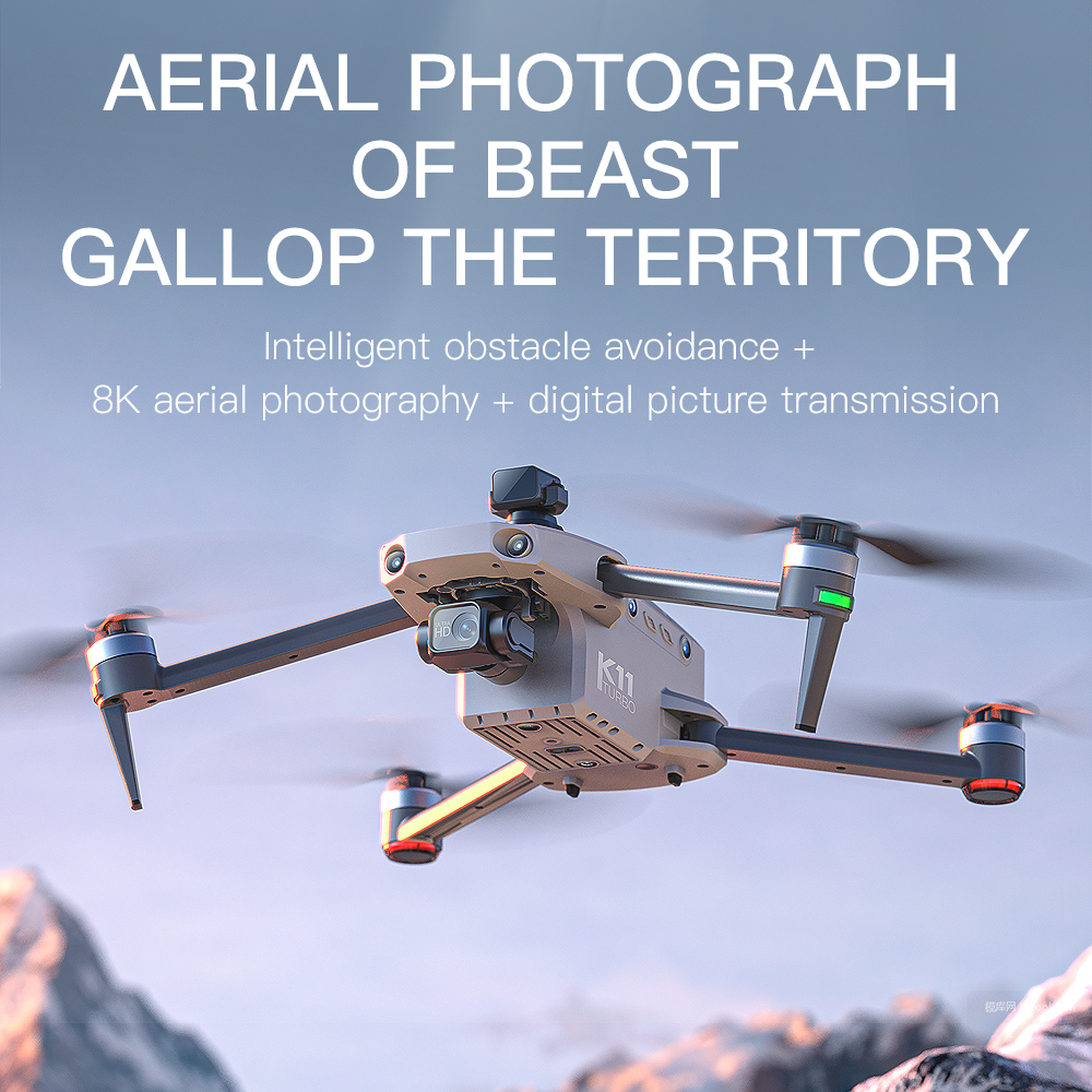 K11 Tubro Dual Camera GPS Dron - Drone Gimbal Mount recensie en prijs