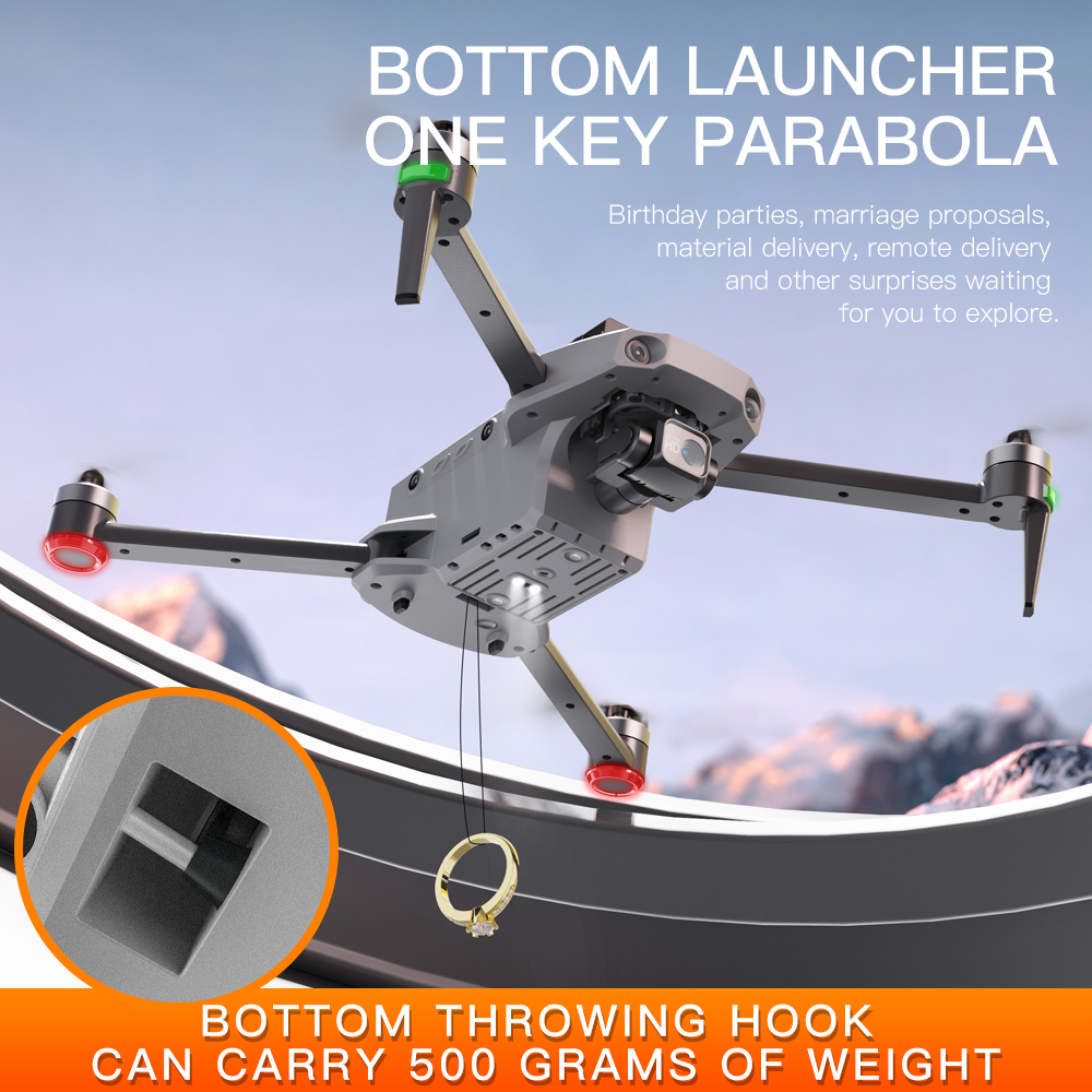 K11 Tubro Dual Camera GPS Dron - Drone Gimbal Mount recensie en prijs