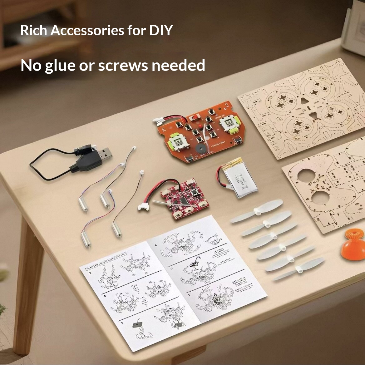 2026 New Wooden DIY Assembled  - Drone Gimbal Controller recensie en prijs