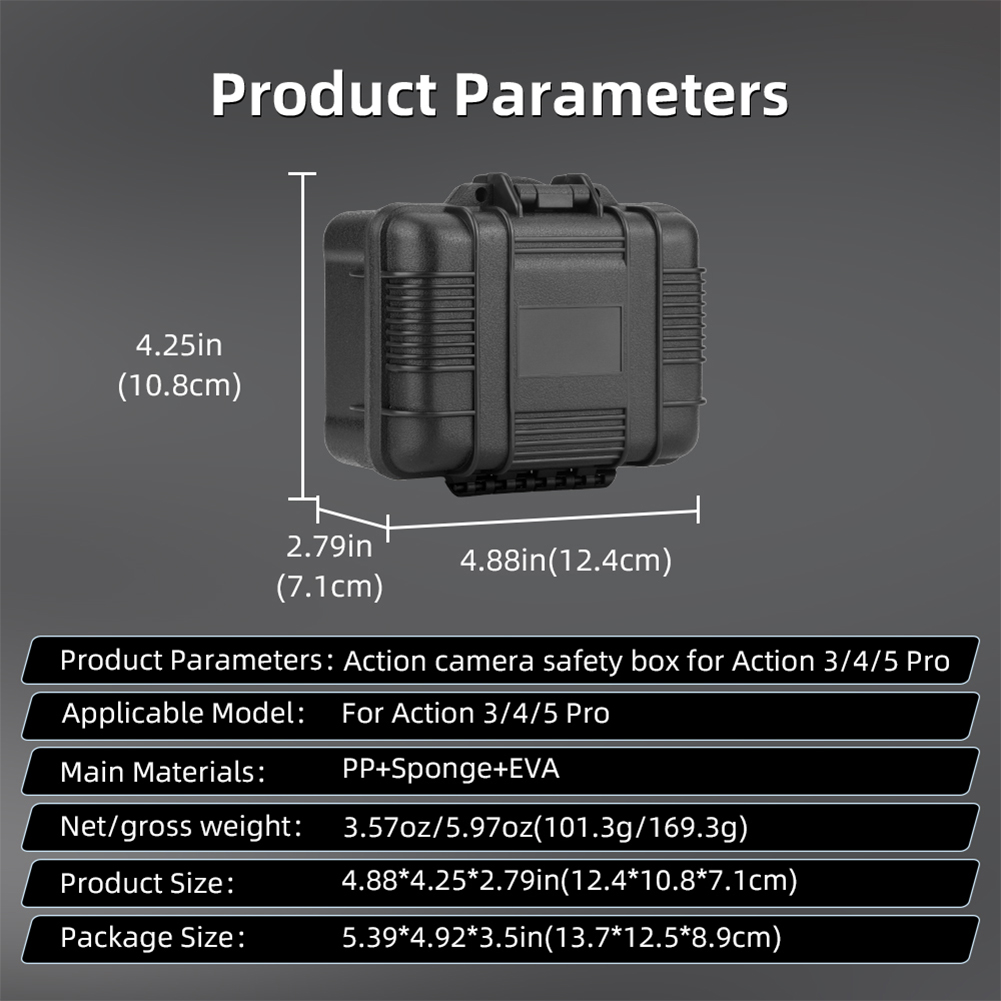 Hard Case Waterproof Box for D - Drone Gimbal Case recensie en prijs