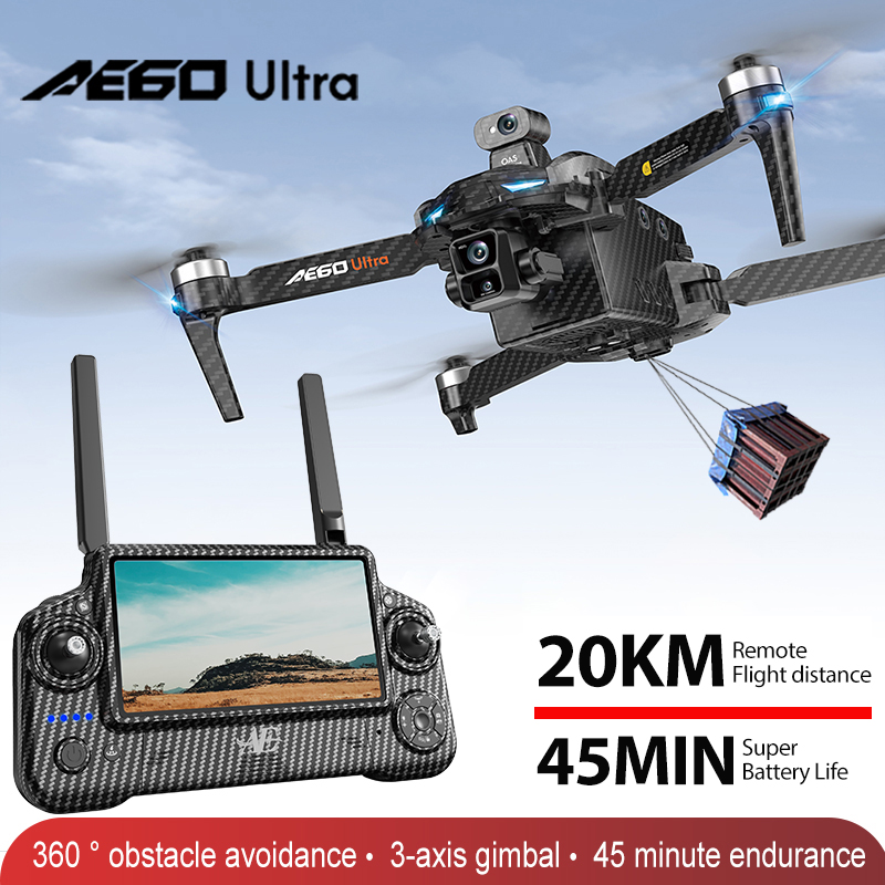AE60 GPS Drone Professional 8K - Drone Gimbal Brushless recensie en prijs