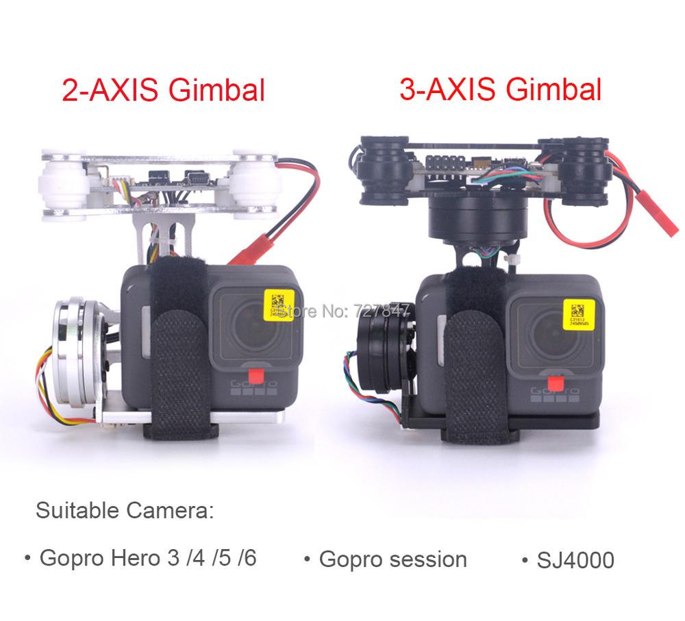RTF FPV 3-AXIS / Lightweight 2 - Drone Gimbal For Gopro Hero recensie en prijs
