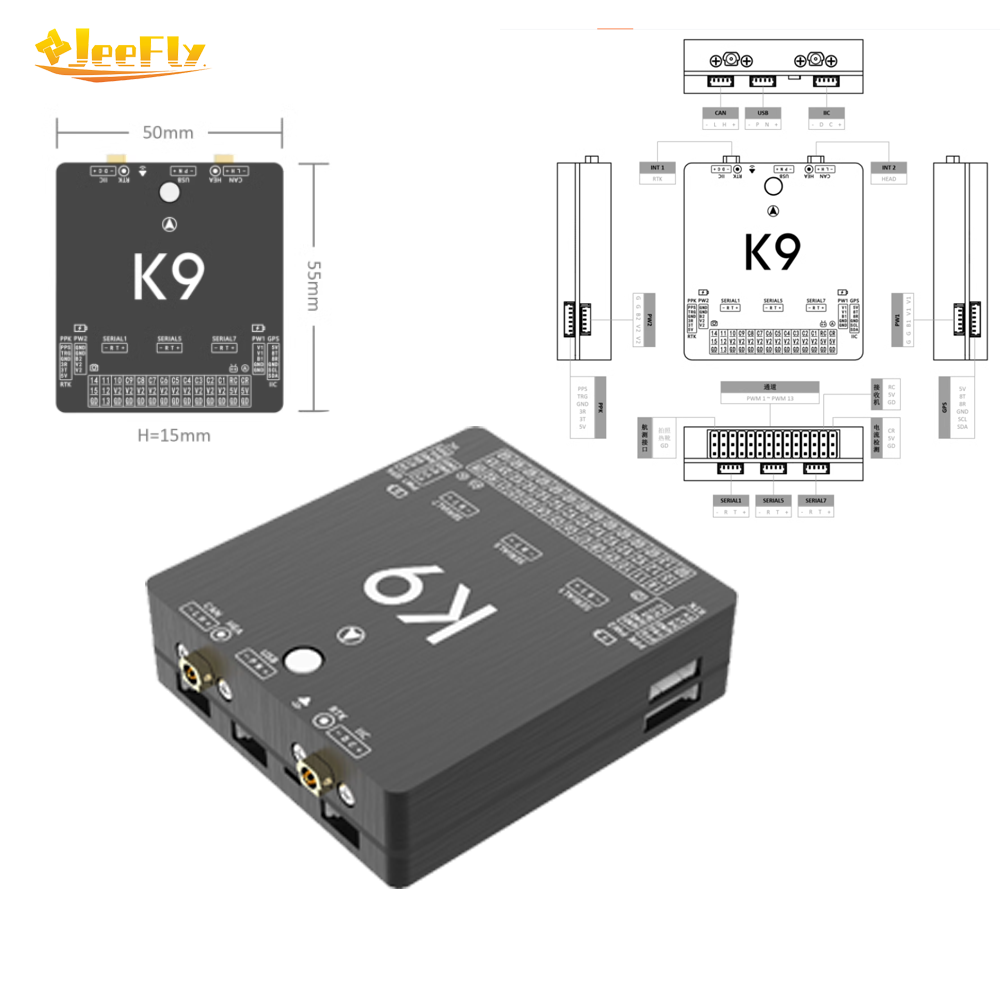 1PCS ACFLY K9 Flight Controlle - Drone Gimbal 3 Axis recensie en prijs