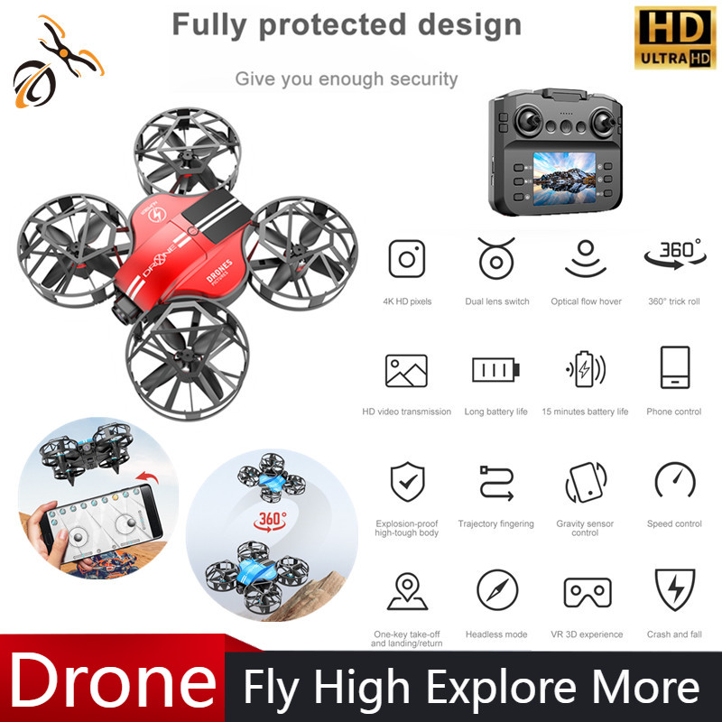 NEW Mini Drone 812PRO professi - Drone Gimbal Brushless recensie en prijs