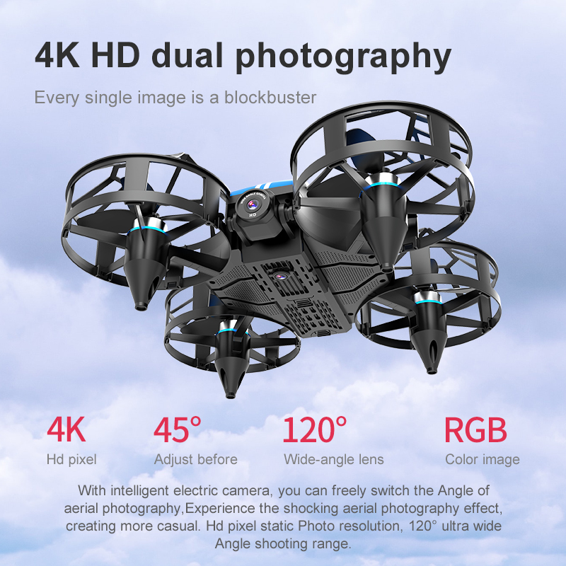NEW Mini Drone 812PRO professi - Drone Gimbal Brushless recensie en prijs